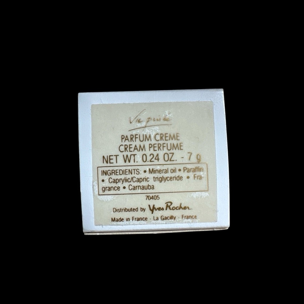 Yves Rocher Vie Privee Parfum Crème 0.24oz -‎ Vintage NOS - Picture 6 of 12